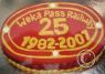 WPR 25th Anniversary - 13/10/2007 Papanui Club - The Cake